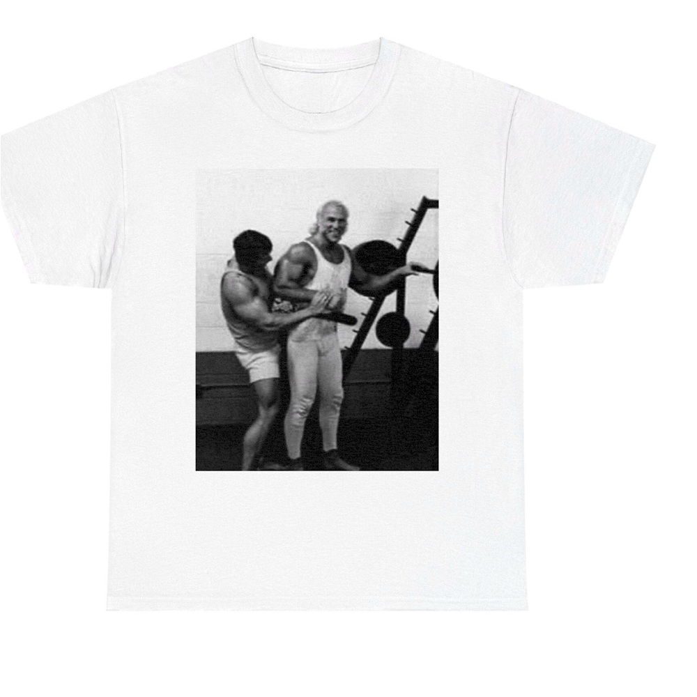 White Graphic Men's T-Shirt